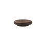 GRAVITY Raised Plate 110x28mm walnut - H:28cm