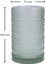 JUPITER Longdrink Sage 79 - 350ml - Ø7,1cm - H:124cm