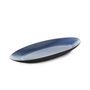 EQUINOXE Oblong Plate 36Cm Cirrus Blue