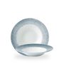 Raku Topaz Blue Profile Wide Rim Bolle Med 24Cm