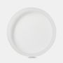 Mealplak Gourmet Round 30cm For Riser Nacryl White 120cl