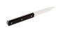 Perceval Table knife 947 polyacetal black handle golden screws