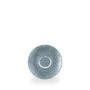 Raku Topaz Blue Cappuccino Saucer 15.6Cm