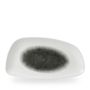 Raku Quartz Black Chefs Geo Tallerken 35 X 18.5Cm