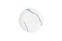 Inked Tide Accents Blue Evolve * Coupe Plate * 21.7cm