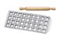 Imperia 36 raviolis mould - 3,4 x 3,4 cm + rolling pin