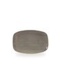 Stonecast Grey Chefs Oblong Tallerken 23.7 X 15.7Cm