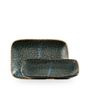 Inked Cascade Sapphire Blue / Natural Deep Tray  / 26 x 18cm