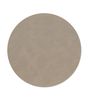 Hot Mat Circle S Bull Warm Grey