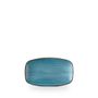 Stonecast Raw Teal Oblong Chefs Plate 12.1cm