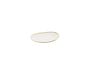 Stonecast Barley White / Opal Organic Plate  / 26cm