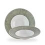 Bamboo Ceramic Spinwash Alpine Wide Rim Bowl 24cm