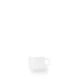 White Compact Stacking Teakopp 21.3Cl H: 6.2Cm