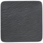 The Rock Black Shale Flat square plate 320x320x15mm