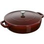 Staub Braisers Sautepanne 28cm 3.7L Grenadine Red Cast Iron,round