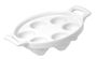 Belle Cuisine Snail Tallerken 6 Holes White