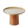 Caractere Cake Stand 30X20Cm Nutmeg/Cinnamon