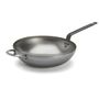 Wok Rounded With Handle Mineral B DIA: 32