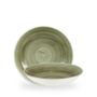 Stonecast Patina Burnished Green Evolve Coupe Bolle 24.8Cm
