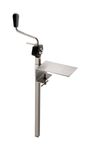 Louis Tellier St/st manual can opener - Composite head - Table clamp - 550 mm