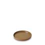 CONTRE JOUR Plate 15cm Mocha brown
