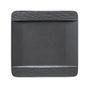 The Rock Black Shale Square flat plate 280x280x20mm