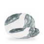 Inked Tide Black / Opal Organic Plate  / 28cm