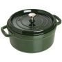Staub Cocotte 24Cm Grønn 3,8L