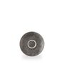 Raku Quartz Black Cappuccino Saucer 15.6cm