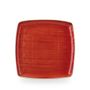 Stonecast Berry Red Dyp Kvadrat Tallerken 26.8Cm