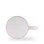 Plastic Stonecast Melamine Rund Handled Paddle 32 X 32Cm