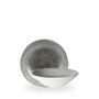 Raku Quartz Black Evolve Deep Coupe Bowl 19.6cm H: 5.5cm 75cl