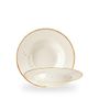 Stonecast Barley White Profile Wide Rim Bolle Med 24Cm