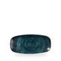 Homespun Chroma Blue Chefs Oblong Plate 26,9x12,7cm