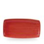 Stonecast Berry Red Oblong Tallerken 34.5Cm
