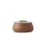 CONTRE JOUR Bowl With Lid 45cl Almond green
