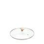 Glass Lid- B Bois-Beechwood Knob 28cm