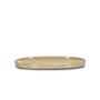 Caractere Oval Tallerken Nutmeg