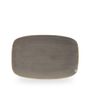 Stonecast Grey Oblong Chefs Tallerken 30 X 19.9Cm