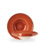 Stonecast Spiced Orange Profile Wide Rim Bolle Med 24Cm