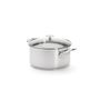 St/Steel Stewpan Milady Wit Lid ?24 Cm