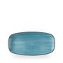 Stonecast Raw Teal Chefs Oblong Plate 15.3cm