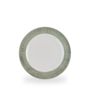 Bamboo Ceramic Spinwash Alpine Footed Plate 23.4cm