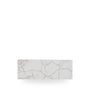 Studio Prints Kintsugi Agate Grey Oblong Plate 24.7 x 8.8cm