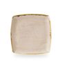 Stonecast Nutmeg Cream Dyp Kvadrat Tallerken 26.8Cm