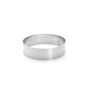 St. Steel Round Ring Dia:22 Cm Ht 6 Cm