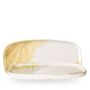 Tide Gold Oblong Chefs Plates 18.5cm H:2cm