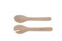 GOBEL Pair of salad servers - beechwood - PEFC