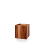 Wood Buffet Cube - Large Op Stk 18 X 18 X 20Cm