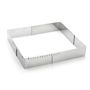 Pastry Adjustable Frame St. Steel 16X16 To 30X30